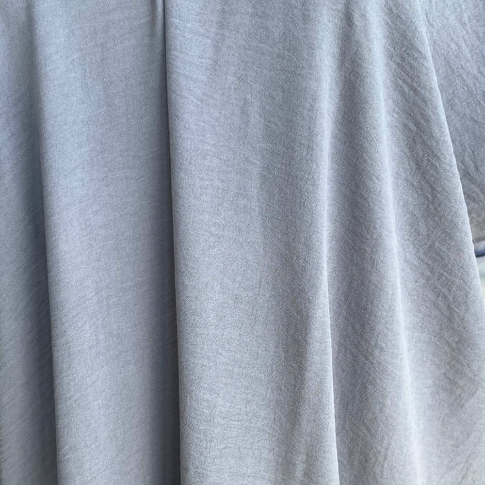 0065/ Gray Dress Crinkle Airflow Material - Picture 9 of 10